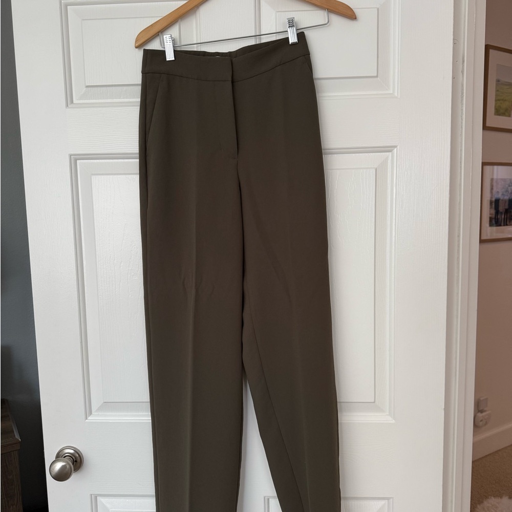 Aritzia Limitless Pant Dark Olive Size 0 EUC - Picture 2 of 7